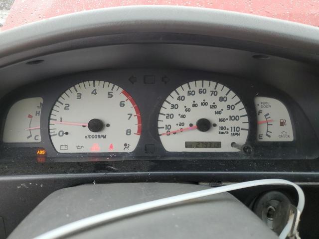 5TEGN92N43Z279910 - 2003 TOYOTA TACOMA DOUBLE CAB PRERUNNER RED photo 9