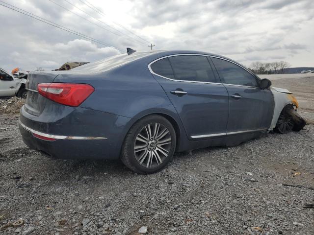 KNALN4D77E5139563 - 2014 KIA CADENZA PREMIUM BLUE photo 3