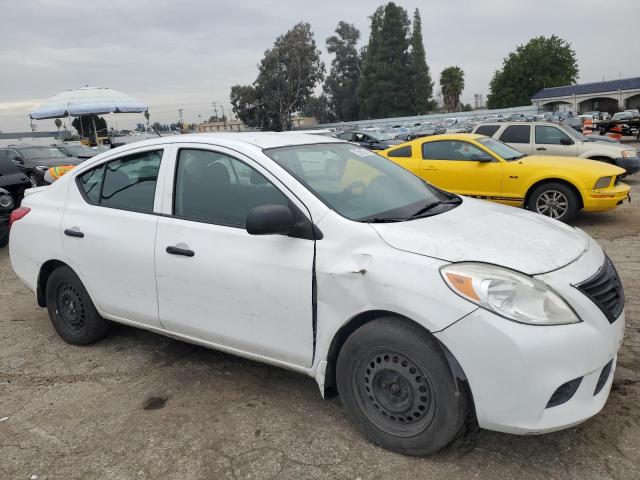 3N1CN7AP2EL841902 - 2014 NISSAN VERSA S WHITE photo 4