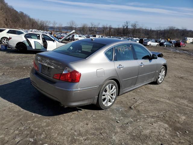 JN1CY0AP1AM910433 - 2010 INFINITI M35 BASE GRAY photo 3