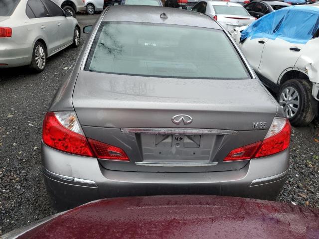 JN1CY0AP1AM910433 - 2010 INFINITI M35 BASE GRAY photo 6