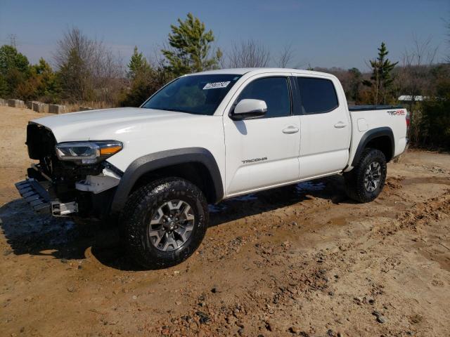 3TMCZ5AN3PM553923 - 2023 TOYOTA TACOMA DOUBLE CAB WHITE photo 1