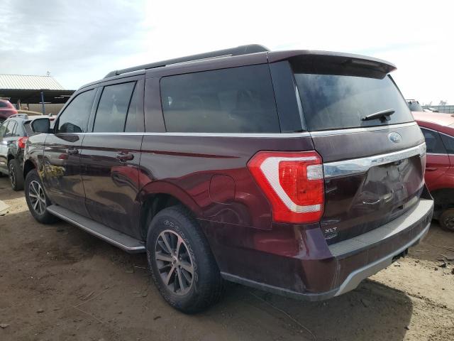 1FMJK1JTXLEA40537 - 2020 FORD EXPEDITION MAX XLT MAROON photo 2