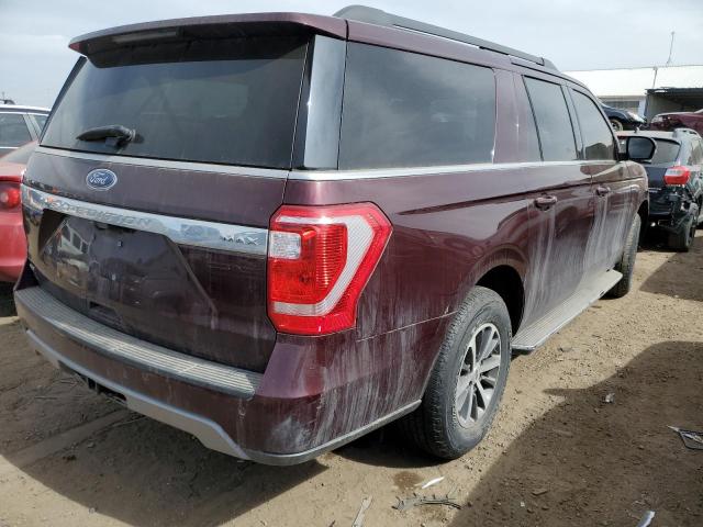 1FMJK1JTXLEA40537 - 2020 FORD EXPEDITION MAX XLT MAROON photo 3