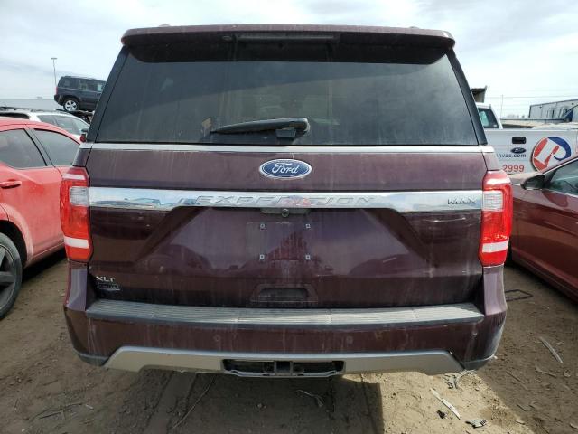 1FMJK1JTXLEA40537 - 2020 FORD EXPEDITION MAX XLT MAROON photo 6