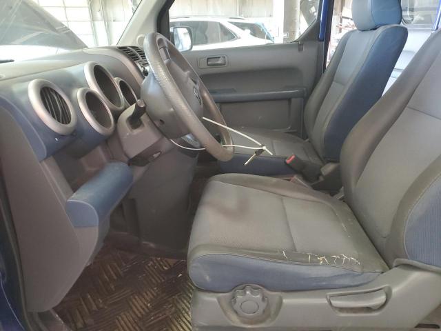 5J6YH28314L030709 - 2004 HONDA ELEMENT LX BLUE photo 7