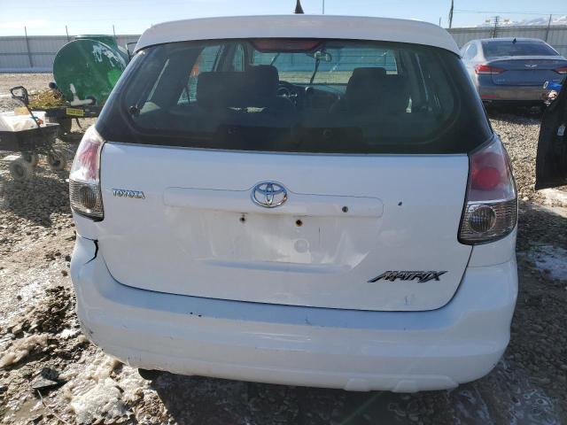2T1KR32E28C692059 - 2008 TOYOTA COROLLA MA XR WHITE photo 6