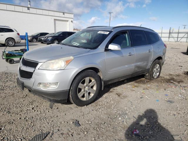 1GNKVGED2CJ295929 - 2012 CHEVROLET TRAVERSE LT SILVER photo 1