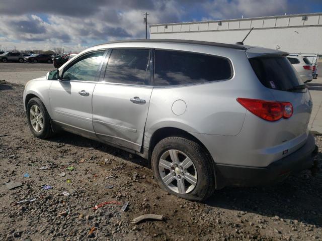 1GNKVGED2CJ295929 - 2012 CHEVROLET TRAVERSE LT SILVER photo 2