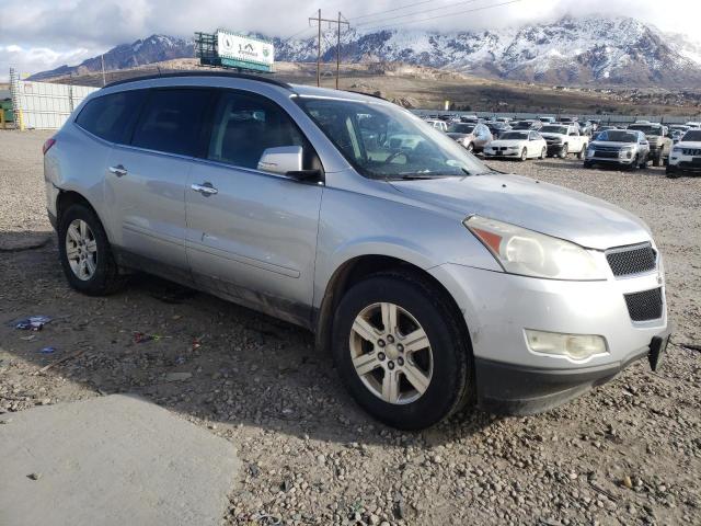 1GNKVGED2CJ295929 - 2012 CHEVROLET TRAVERSE LT SILVER photo 4