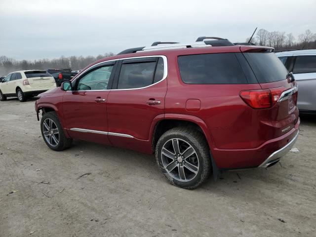 1GKKNXLS8KZ215385 - 2019 GMC ACADIA DENALI RED photo 2