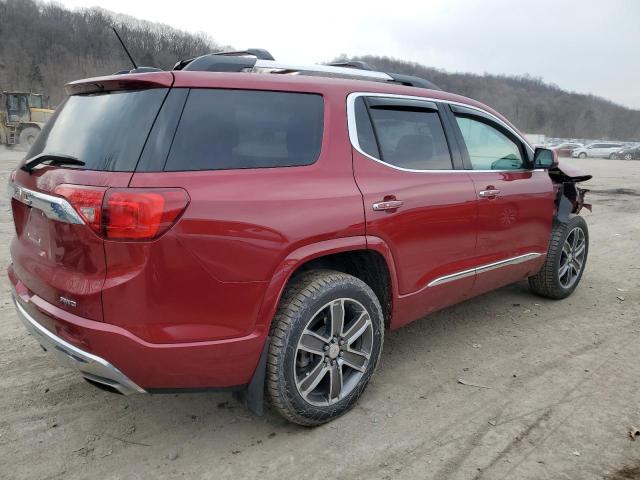 1GKKNXLS8KZ215385 - 2019 GMC ACADIA DENALI RED photo 3