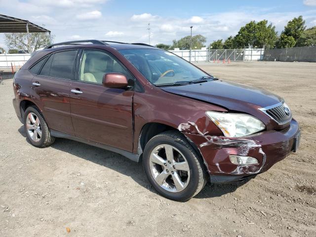 JTJGK31U799852489 - 2009 LEXUS RX 350 MAROON photo 4