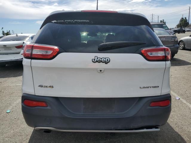 1C4PJMDB5HW515132 - 2017 JEEP CHEROKEE LIMITED WHITE photo 6