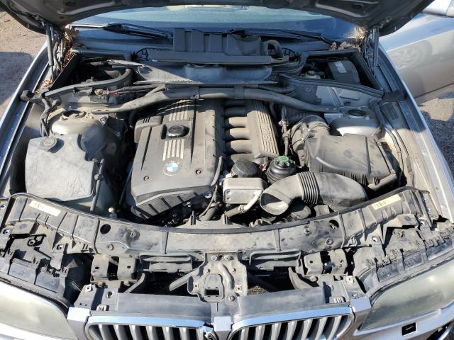 WBXPC93478WJ14551 - 2008 BMW X3 3.0SI SILVER photo 12