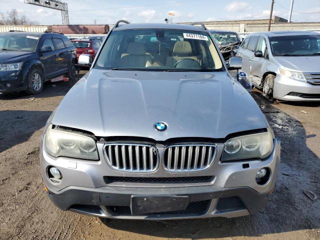 WBXPC93478WJ14551 - 2008 BMW X3 3.0SI SILVER photo 5