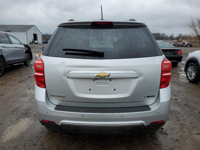 2GNALDEK8H1530186 - 2017 CHEVROLET EQUINOX PREMIER SILVER photo 6