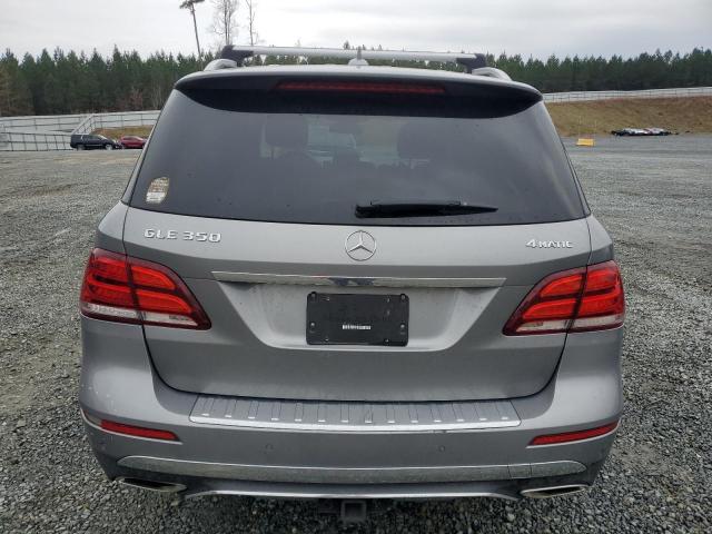 4JGDA5HB5GA721853 - 2016 MERCEDES-BENZ GLE 350 4MATIC SILVER photo 6