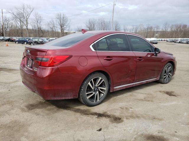 4S3BNAS61H3048408 - 2017 SUBARU LEGACY SPORT MAROON photo 3