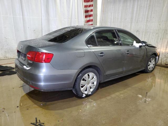 3VWDZ7AJ6BM047876 - 2011 VOLKSWAGEN JETTA SE SILVER photo 3