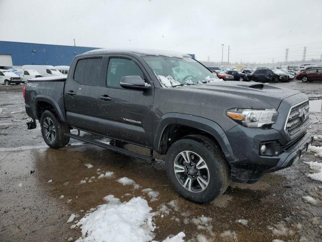 3TMCZ5AN7HM120798 - 2017 TOYOTA TACOMA DOUBLE CAB 灰色 照片 4