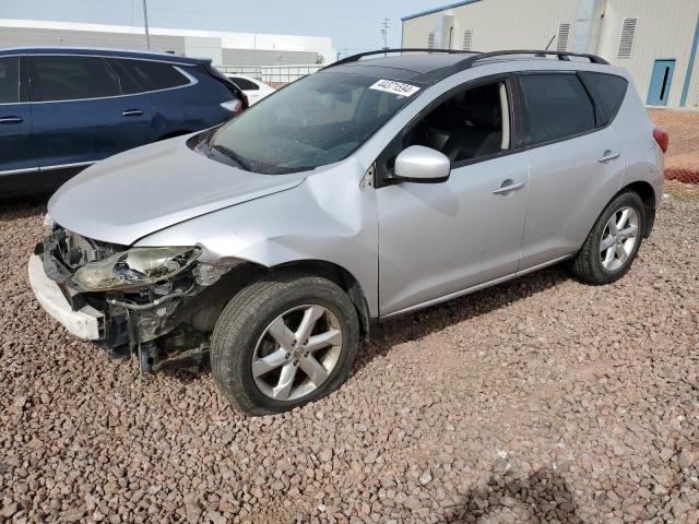 JN8AZ18U29W031191 - 2009 NISSAN MURANO S SILVER photo 1