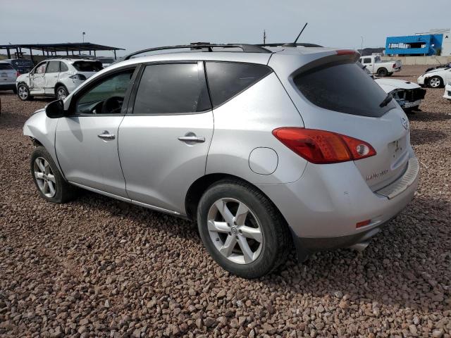 JN8AZ18U29W031191 - 2009 NISSAN MURANO S SILVER photo 2