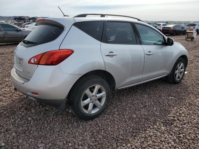 JN8AZ18U29W031191 - 2009 NISSAN MURANO S SILVER photo 3