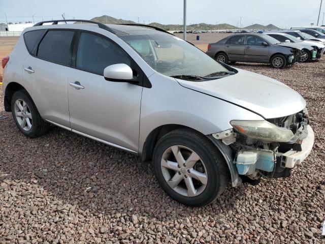 JN8AZ18U29W031191 - 2009 NISSAN MURANO S SILVER photo 4