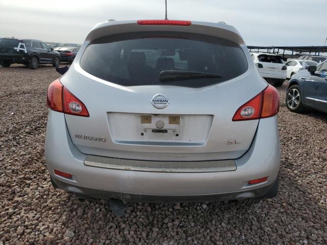 JN8AZ18U29W031191 - 2009 NISSAN MURANO S SILVER photo 6