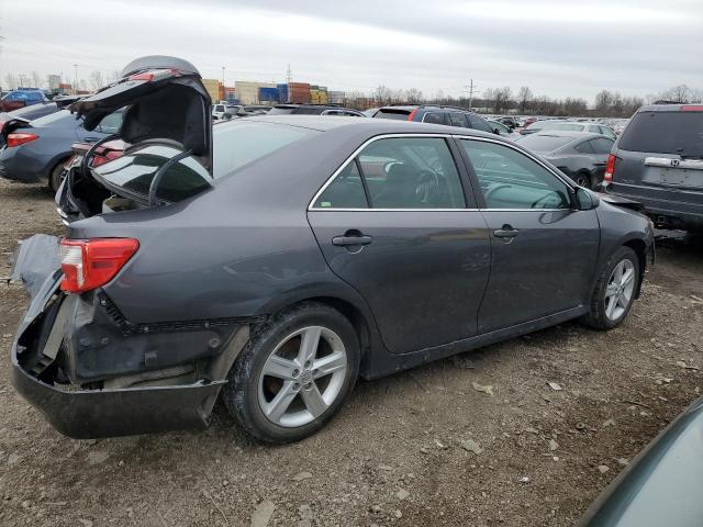 4T1BF1FK1DU700349 - 2013 TOYOTA CAMRY L GRAY photo 3