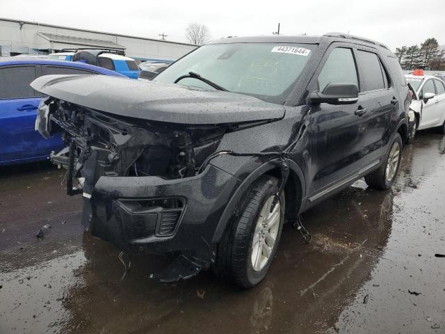 1FM5K8D82KGA35417 - 2019 FORD EXPLORER XLT BLACK photo 1