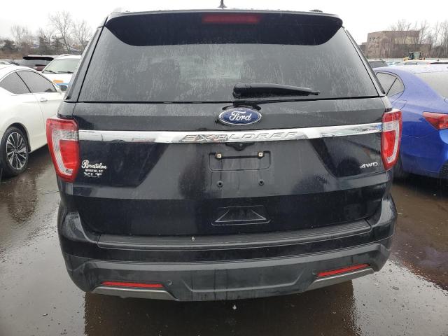 1FM5K8D82KGA35417 - 2019 FORD EXPLORER XLT BLACK photo 6