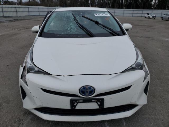 JTDKBRFU4H3039802 - 2017 TOYOTA PRIUS WHITE photo 5