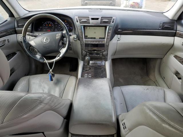 JTHGL46F575000211 - 2007 LEXUS LS 460L GRAY photo 8