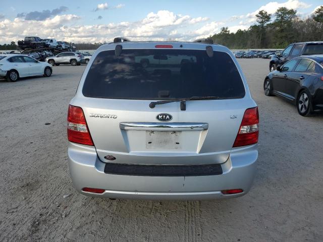 KNDJD735785797791 - 2008 KIA SORENTO EX SILVER photo 6