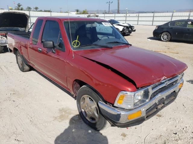 JT4VN93D3P5034571 - 1993 TOYOTA PICKUP 1/2 TON EXTRA LONG WHEELBASE DX RED photo 1