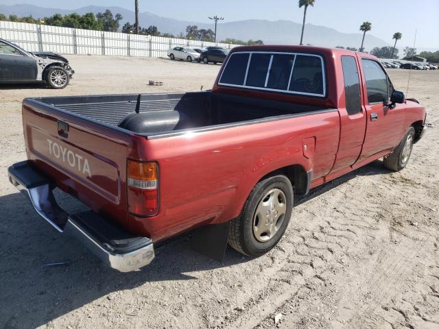 JT4VN93D3P5034571 - 1993 TOYOTA PICKUP 1/2 TON EXTRA LONG WHEELBASE DX RED photo 4