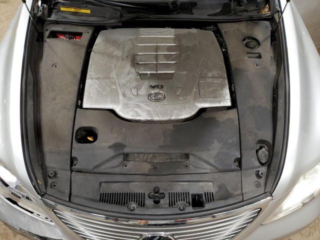 JTHBL46F375031483 - 2007 LEXUS LS 460 SILVER photo 11