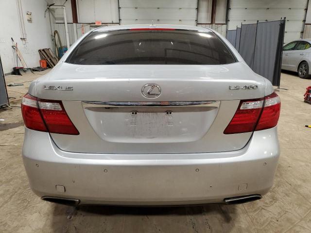 JTHBL46F375031483 - 2007 LEXUS LS 460 SILVER photo 6