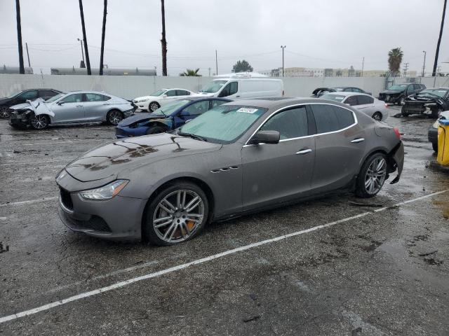 ZAM57XSA1G1174918 - 2016 MASERATI GHIBLI GRAY photo 1