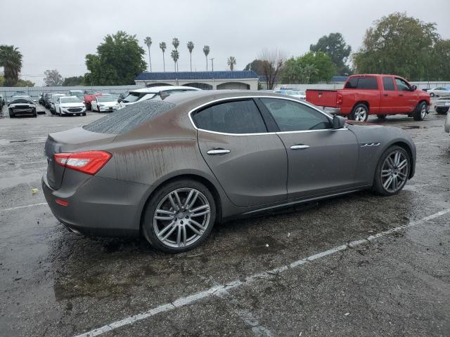 ZAM57XSA1G1174918 - 2016 MASERATI GHIBLI GRAY photo 3