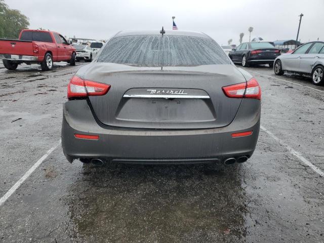 ZAM57XSA1G1174918 - 2016 MASERATI GHIBLI GRAY photo 6