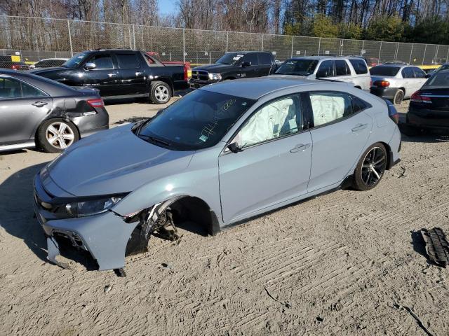 SHHFK7H4XMU421511 - 2021 HONDA CIVIC SPORT GRAY photo 1