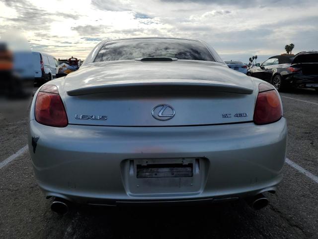 JTHFN48Y920022691 - 2002 LEXUS SC 430 SILVER photo 6