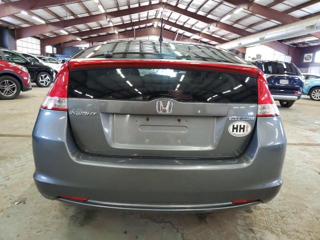 JHMZE2H58AS014673 - 2010 HONDA INSIGHT LX GRAY photo 6