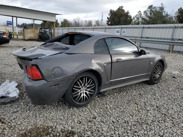 1FAFP40654F166363 - 2004 FORD MUSTANG GRAY photo 3