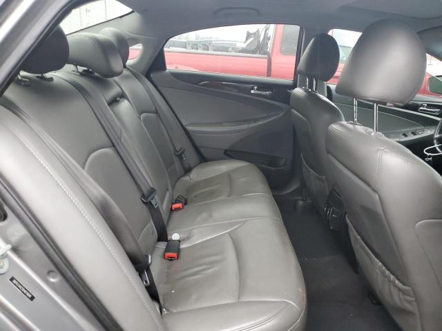 5NPEC4AC1DH615694 - 2013 HYUNDAI SONATA SE GRAY photo 10