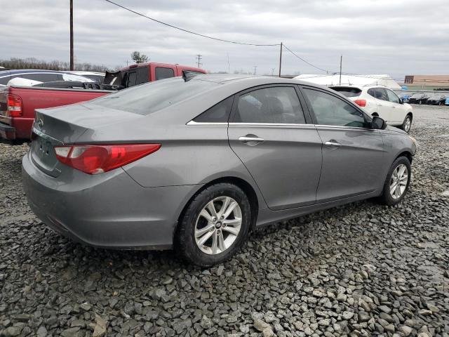 5NPEC4AC1DH615694 - 2013 HYUNDAI SONATA SE GRAY photo 3