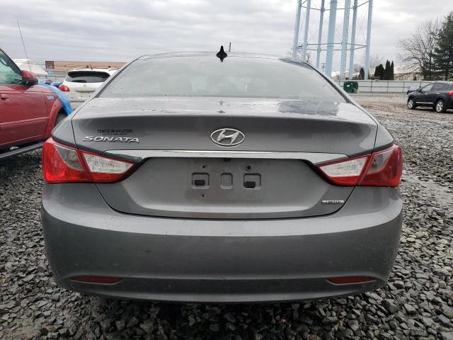 5NPEC4AC1DH615694 - 2013 HYUNDAI SONATA SE GRAY photo 6